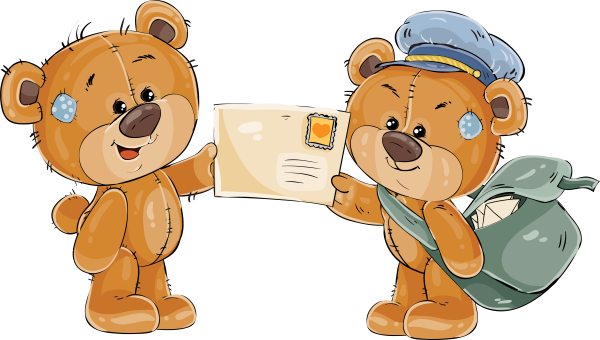 Мишка мультяшный