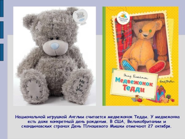 Имена для игрушечных мишек