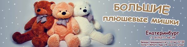 Рекламные листовки плюшевые мишки