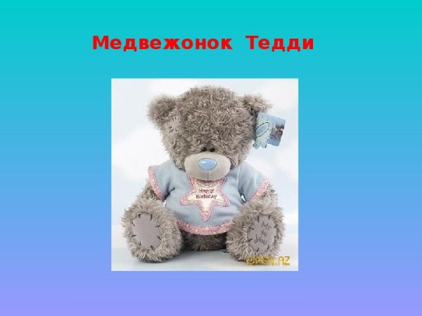 Проект на тему моя любимая игрушка