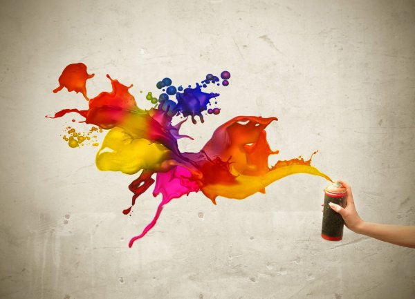 Всплеск красок