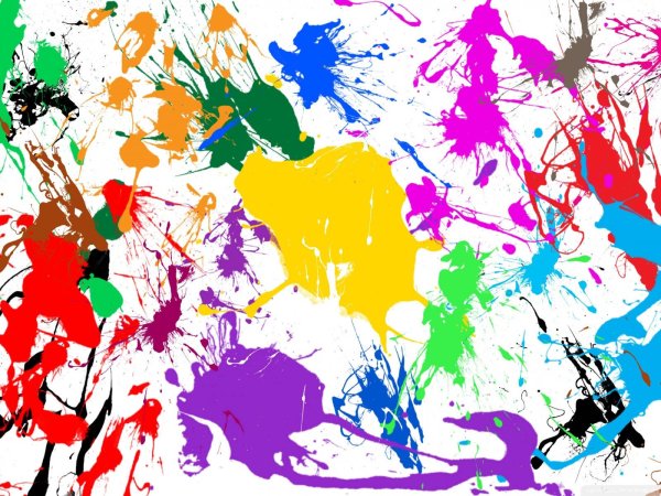 Брызги краски