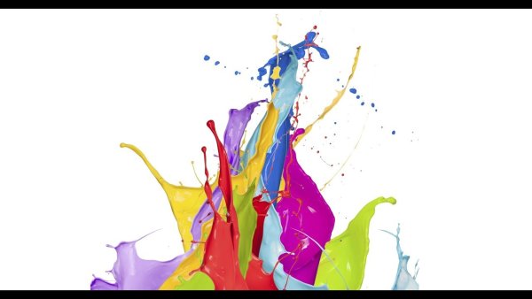 Капли краски