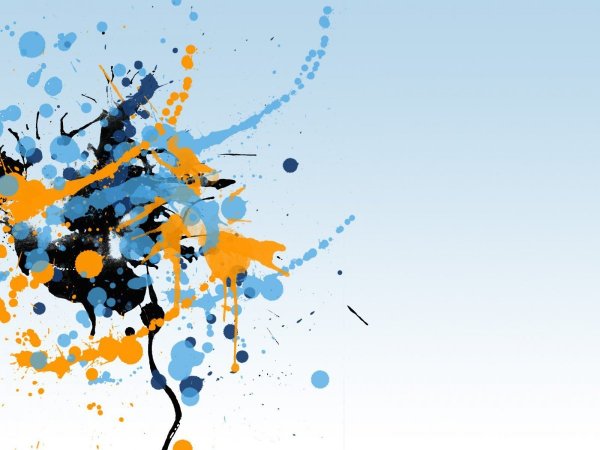 Брызги краски