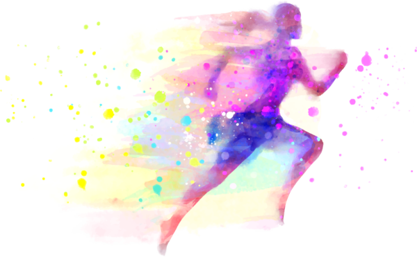 Акварельные спортивные фоны