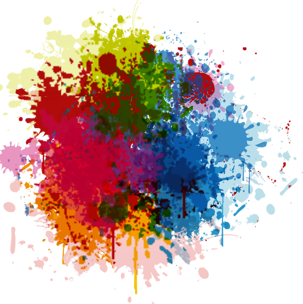 Пятна краски