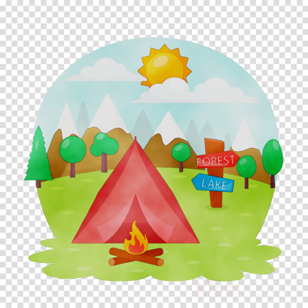 Поход палатка вектор