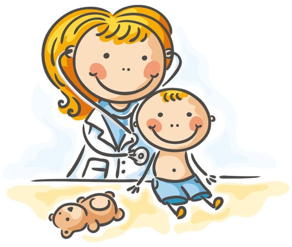 Педиатр мультяшный