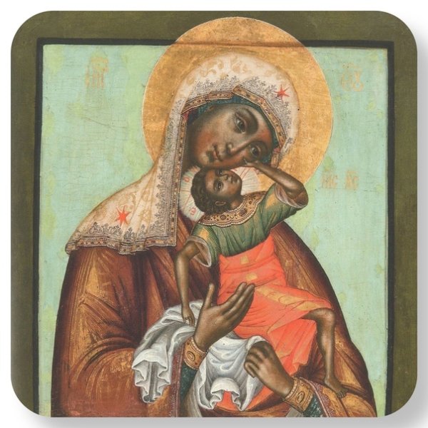 Икона Божией матери: «Взыграние» (Угрешская) (1795).