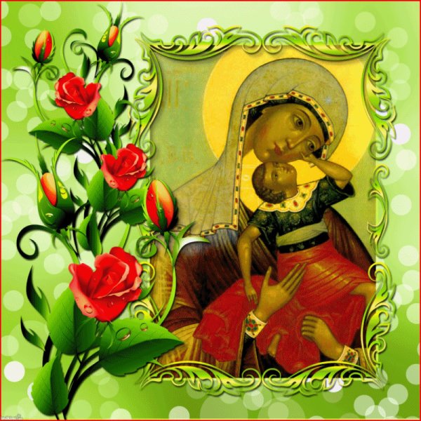 Иконы Божией матери "Взыграние", Угрешской (1795).