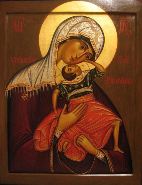 Иконы Божией матери "Взыграние", Угрешской (1795).