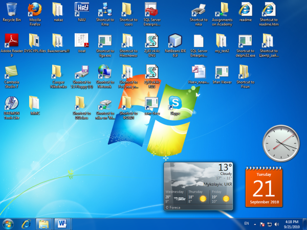 Операционная система Windows 7