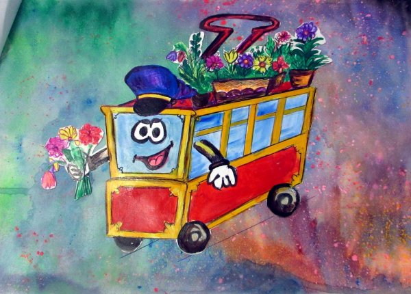 Сказочный трамвайчик