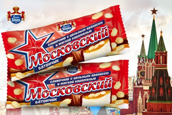 Московский батончик мороженое