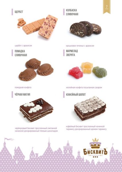 Помадка сливочная бисквит