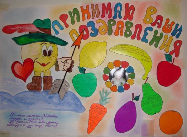 Красивые плакаты на день рождения