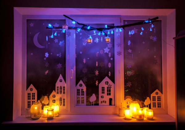 Новогодние окна