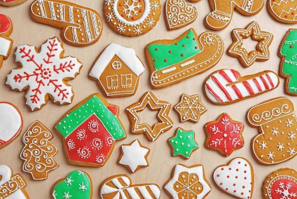 Имбирное печенье с глазурью