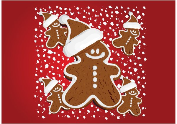 Имбирные пряники трафареты новогодние