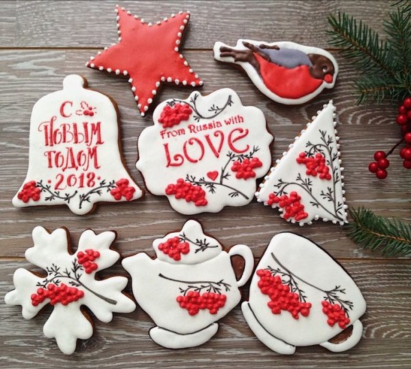 Пряничные подарки на новый год