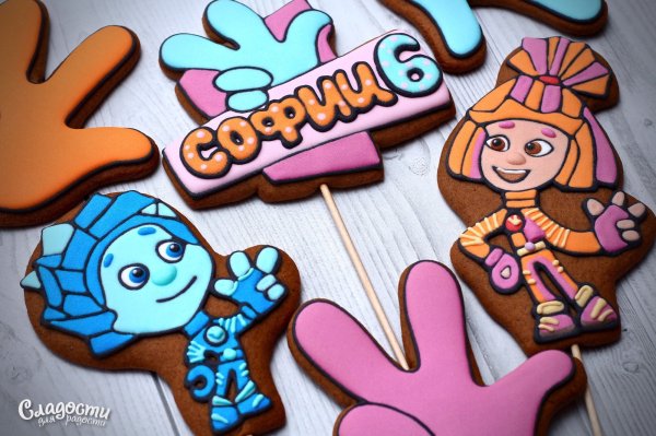 Пряник Фиксики Симка