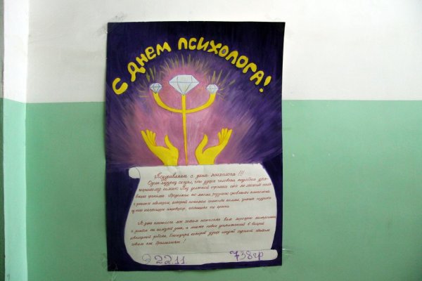 День психолога в России плакат