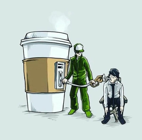 Кофейный юмор иллюстрации