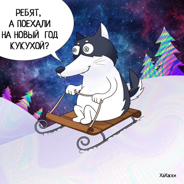 А поехали на новый год кукухой