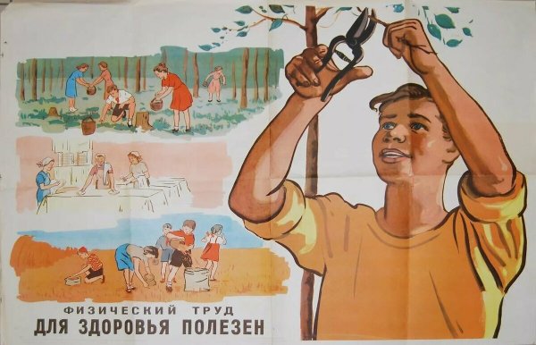 Плакаты о труде