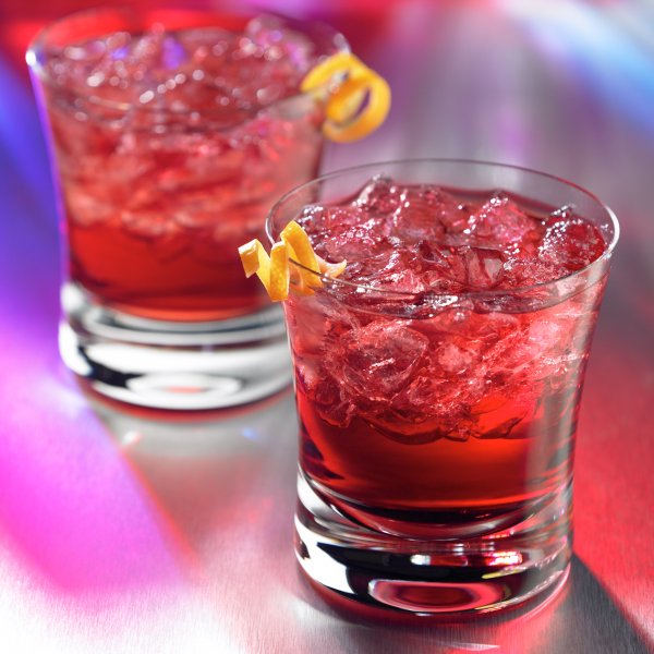 Коктейль клюковка