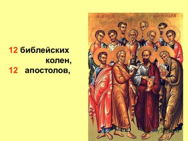 12 Апостолов презентация