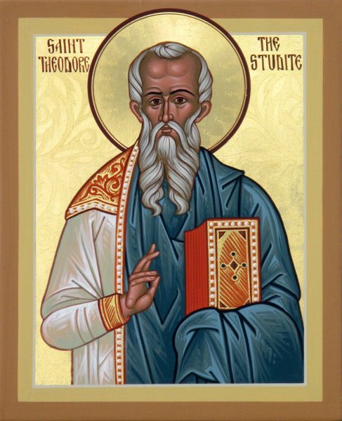 Икона прп Феодора Студита