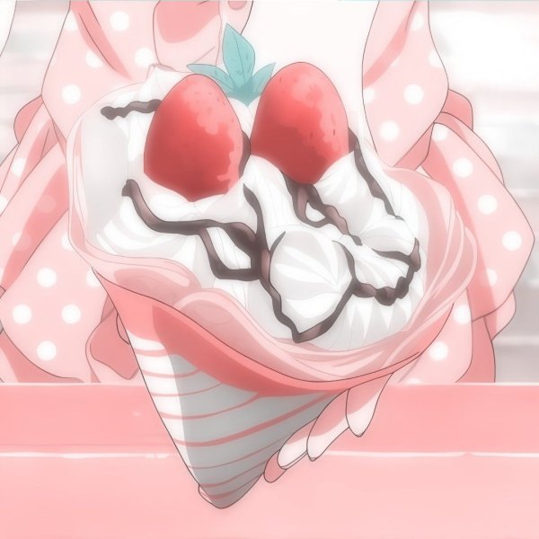 Пирожное аниме