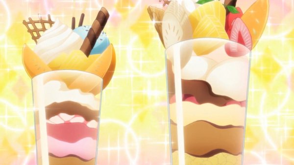 Парфе мороженое аниме