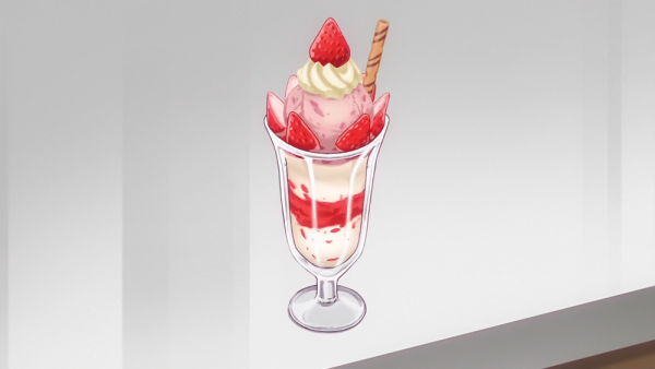 Парфе мороженое аниме