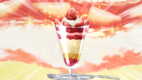 Клубничное Парфе из аниме