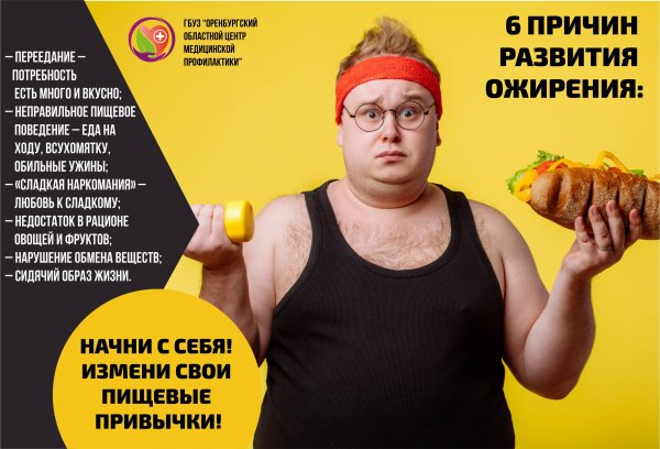 Лозунг про ожирение