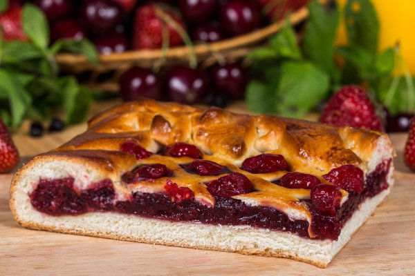 Ягодный пирог