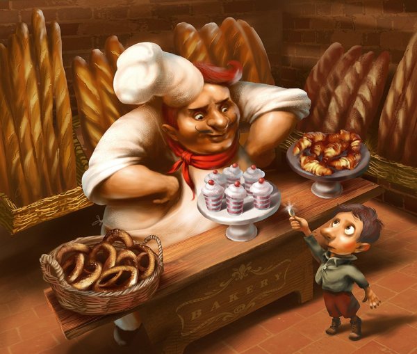 Пекарь картина