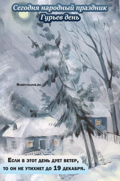 Народный праздник Гурьев день