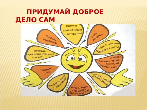 Список добрых дел