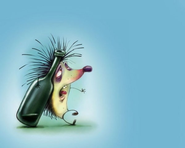 Пьяный Ежик