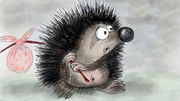 Задумчивый Ежик