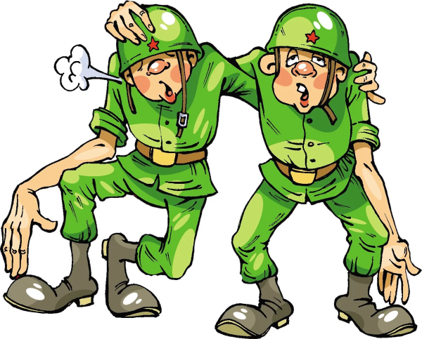 Мультяшные солдаты