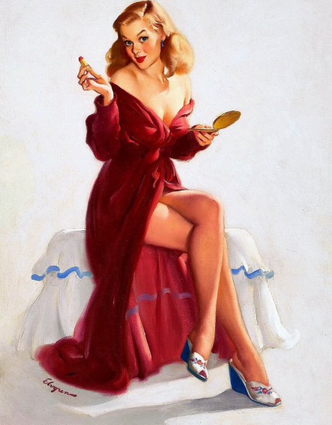 Художник Джил Элвгрен пин-ап