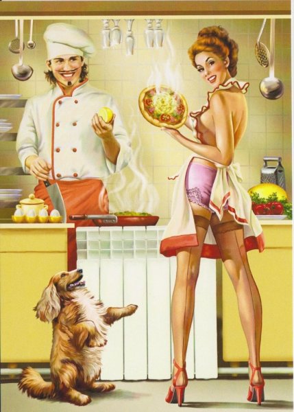 Прикольные картины на кухню