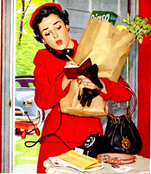 Плакат домоводство