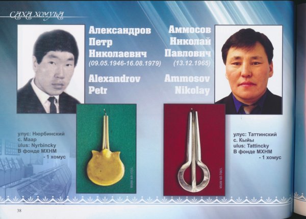 Якутский мастер Готовцев и н хомус