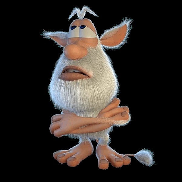 Герои мультика Буба