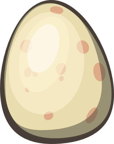 Яйцо динозавра вектор